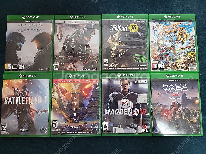 [판매완료] XBOX ONE, 시리즈 게임 판매합니다.--0