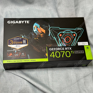 기가바이트 4070ti super gaming oc 미개봉 판매 4070 ti 슈퍼