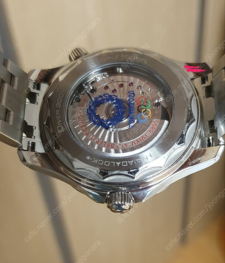 (새제품급) 오메가 씨마스터 다이버300 도쿄올림픽 에디션 (52230422004001)--4