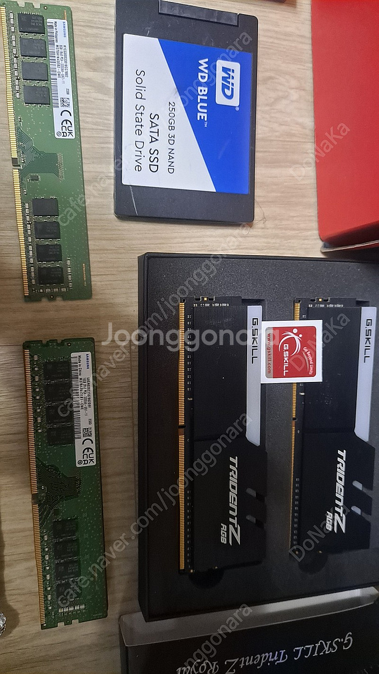 i7 8700k, 2080, 2060, ddr4, ddr5 램등 개인부품 정리합니다.--1