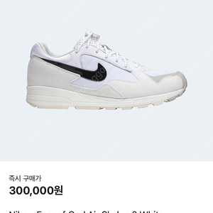 Nike x Fear of God Air Skylon 2 White 나이키 x 피어 오브 갓 에어 스카이론 2 화이트 290