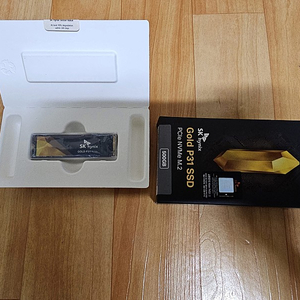SK하이닉스 Gold P31 M.2 NVMe 500GB SSD 판매합니다