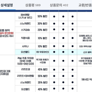 비발디파크 시즌권 양도(리프트+장비)