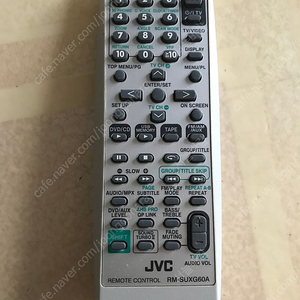 JVC RM-SUXG60A 정품 리모콘