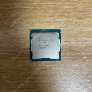 인텔 CPU i7 9700kf 판매합니다