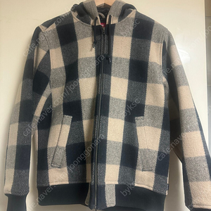 SUPREME Hooded Wool Bomber Jacket 슈프림 자켓