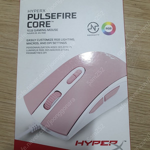 게이밍 마우스 HyperX Pulsefire CORE RGB (미개봉)