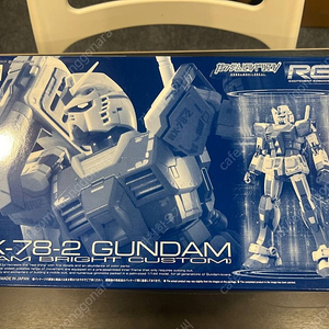 (RG) RX-78-2 GUNDAM [TEAM BRIGHT CUSTOM] 판매합니다.