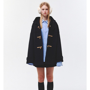 메인부스Oversized Half Duffle Coat(BLACK) 2사이즈 판매합니다.