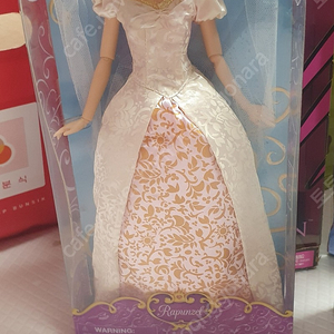 디즈니 라푼젤 웨딩 클래식돌 인형 단발 결혼식 버전