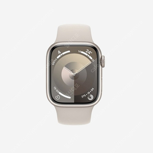 Apple 애플워치 9 GPS 41mm 스타라이트 s/m 미개봉 판매해요