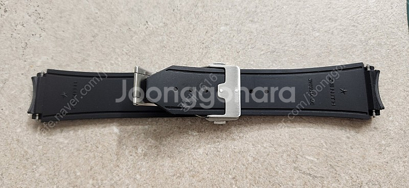 제니스 데피 검정 러버밴드 티타늄 버클--1