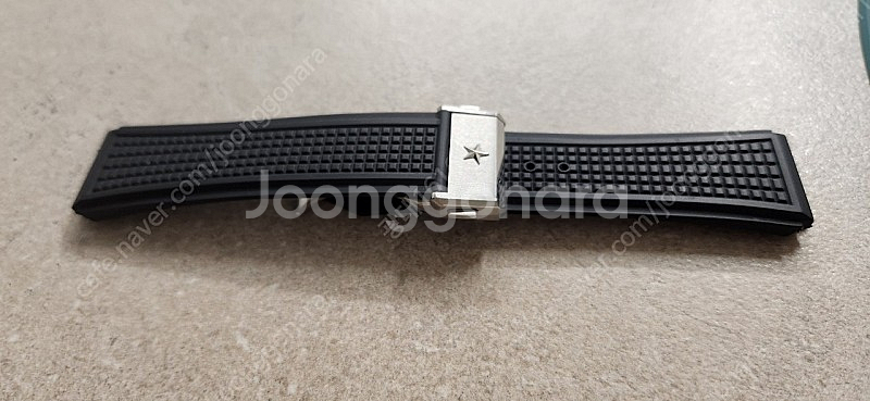 제니스 데피 검정 러버밴드 티타늄 버클--2