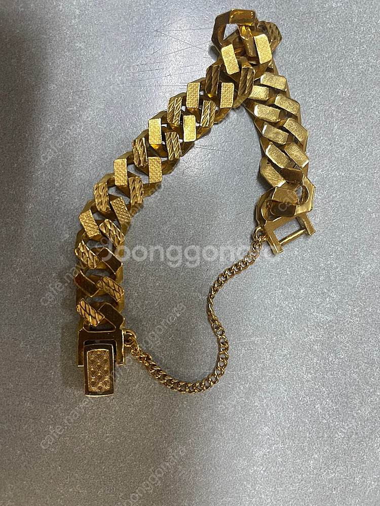 24K 순금팔찌(미라클) 20돈(고리18K) 판매합니다...--2