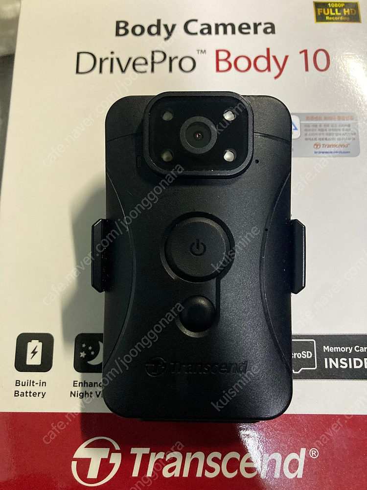Transcend 바디캠 pro 10(풀박스) 택포10--0