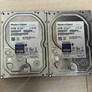 [천안] WD 4TB 10TB NAS HDD 나스 하드디스크 판매 + 위즈플랫 2베이 RAID 외장 스토리지