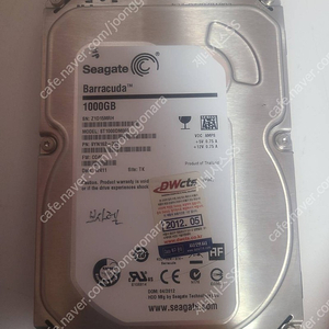 [팝니다] (개인)씨게이트 Seagate 하드디스크 1TB 모델명 ST1000DM003 18000원에 팝니다 사진有