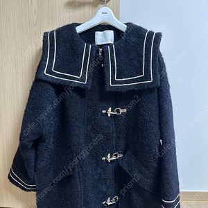 프레클 모헤어 세일러 코트 / freckle mohair sailor coat