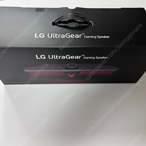 LG UltraGear Gaming Speaker GP9 울트라기어 게이밍스피커 판매합니다