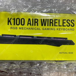 커세어 K100 AIR WIRELESS RGB 키보드 미개봉 팜