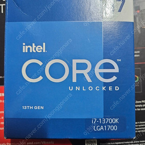 i7-13700k 정품 판매합니다