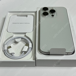 아이폰 15pro 256gb 화이트 티타늄 단순개봉 애플케어플러스 포함