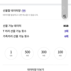 sk데이터 2기가 판매합니다 3500원