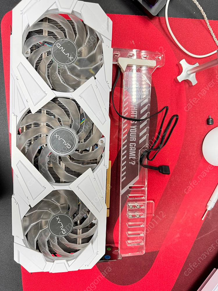 갤럭시 3080ti EX gamer 화이트 12gb 판매합니다 --1