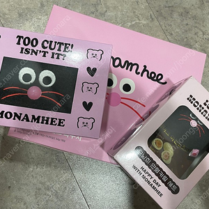 미개봉 모남희 키링.아이패드.파우치3종