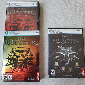 (판매) 위쳐1(The Witcher) 오리지널 한정판 및 확장팩 CD