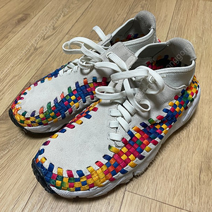 나이키 풋스케이프 우븐 레인보우 화이트 250mm nike footscape woven rainbow white