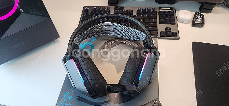 로지텍 G733 LIGHTSPEED 무선 헤드셋--3