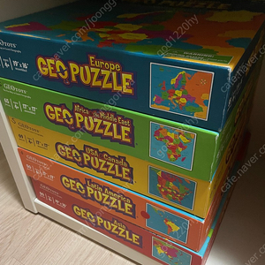 geo puzzle 지오퍼즐 5세트