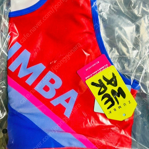 줌바 크롭탑 새상품 Zumba wear정품