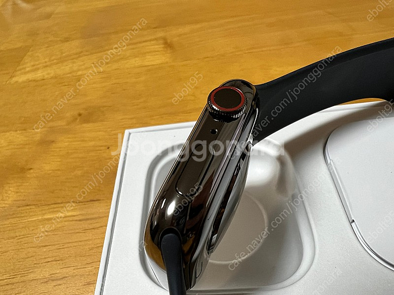 애플워치 8 스테인리스 45mm 그라파이트 애케플--2