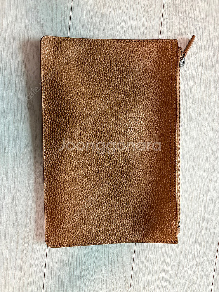 라코스테 양면 쇼퍼백 네이비/브라운--5