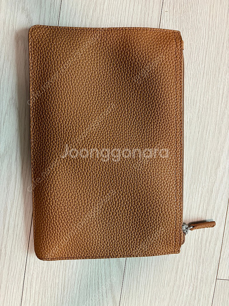 라코스테 양면 쇼퍼백 네이비/브라운--6