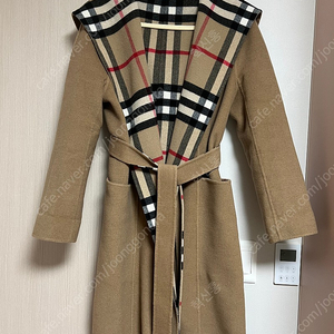 버버리 랩 울 코트 Burberry wrap wool coat