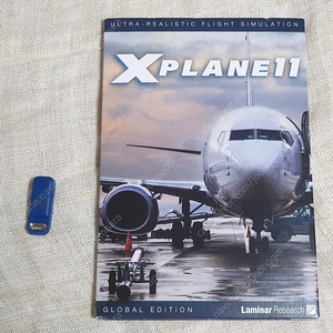 X-Plane 11 Professional USB Key (DVD 8장 + USB 동글) - 소장용