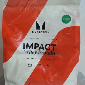 마이프로틴 임팩트웨이 보충제 피스타치오 아이스크림 1kg 미개봉