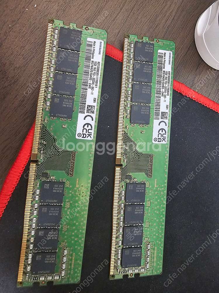 삼성 ddr4 3200aa 16gbx2 램(ram) 팝...--0