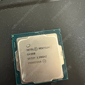 CPU G4560 단품