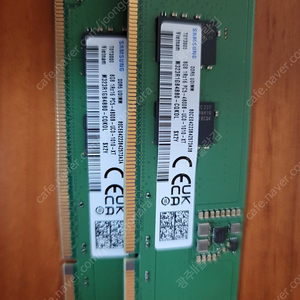 삼성 ddr5 4800 8기가 2개