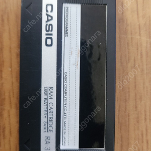 카시오 CZ3000~5000 에 사용 하는 메모리팩 RA-3 판매 합니다