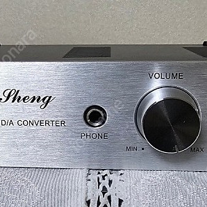 Xiang Sheng USB 진공관 헤드폰앰프 겸용 DAC-01A 입니다
