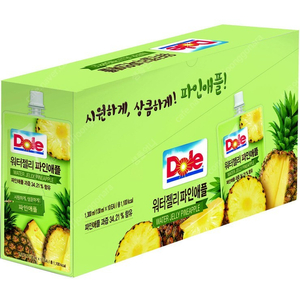 DOLE 워터젤리 파인애플맛 130ml x 20개