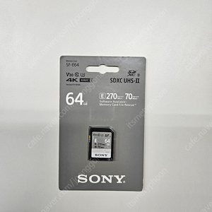 [미개봉 새제품] SONY UHS-II SDXC SF-E64 새제품 4만 원