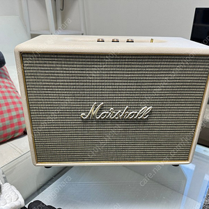 마샬 워번 블루투스 스피커 아이보리 (상태 굿, 전원 고장)