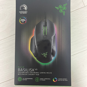 Razer basilisk v3(레이저 바실리스크)유선 마우스 팝니다