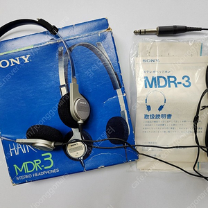 소니 MDR-3 박스품 / 소니 WM-F707 / 레트로 일제 헤드폰 판매